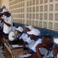 Photos de la sensibilisation à Attidjin le 1er décembre 2010